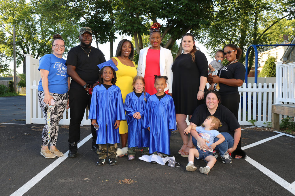 Graduating Preschool Shells Child Care Education Program