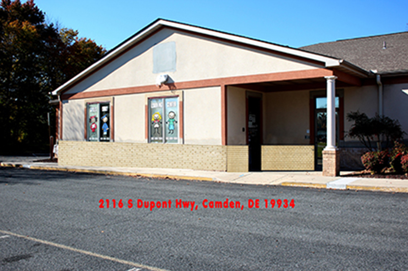 Camden Delaware location of Shells Child Care