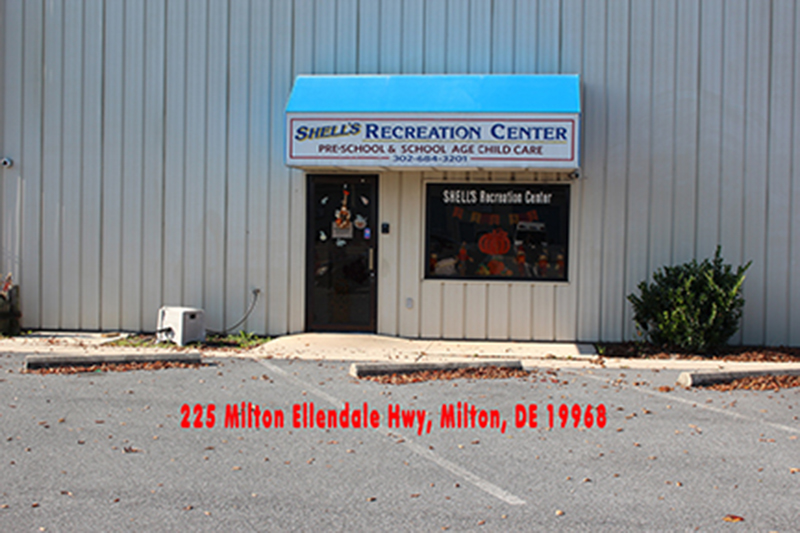 Milton Delaware location of Shells Child Care