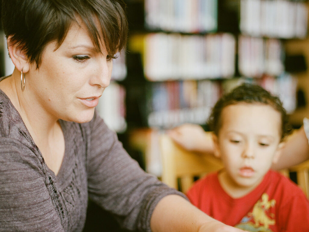 picture of preschool teacher