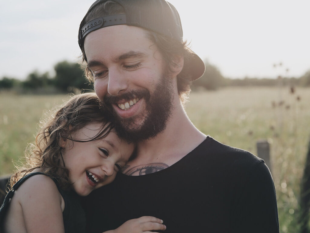 picture of father and daughter